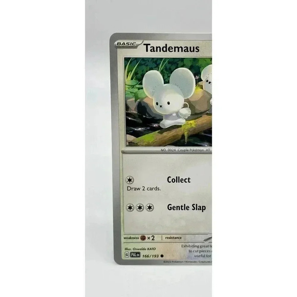 Tandemaus 166/193 Common Paldea Evolved Non-Holo Pokemon TCG Mint Unplayed‎ - Picture 2 of 6